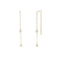 Orecchini Gioielleria Dossena  Donna in Oro giallo Zircone 274964 SONGA - 274964 SONGA